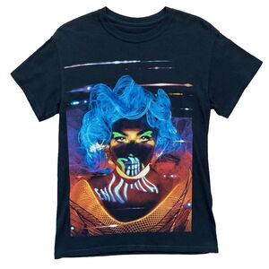 Lady Gaga Las Vegas Residency Enigma T Shirt Size S Small Cotton Black